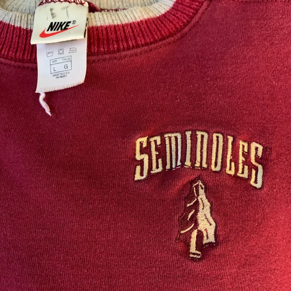 Vintage Nike FSU Crewneck